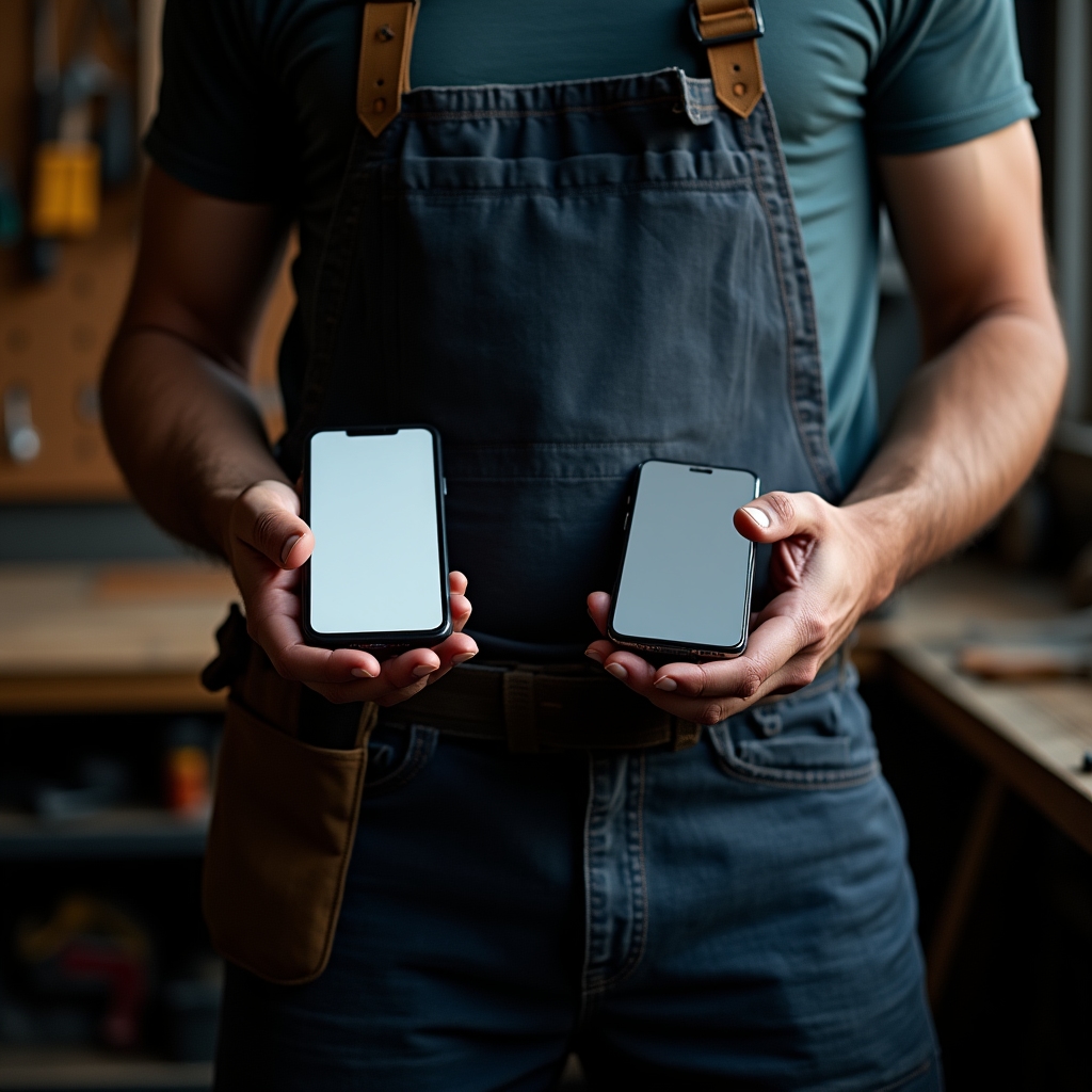 Mobile Anwendungen für Handwerksbetriebe im Einsatz